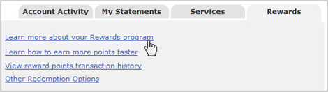 Learn more about your Rewards program
